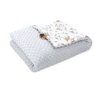 Totsy Baby Copertina neonato ospedale 75x100 cm - piccola coperta neonata per passeggino o culla per bambini e morbido copertini neonati per bambino bambina Cotone