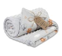 Totsy Baby Copertina neonato - piccola coperta neonata per passeggino o culla per bambini e morbido copertini neonati per bambino bambina Cotone Oeko-Tex