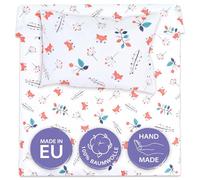 Totsy Baby Copripiumino per bambini, 90 x 120 cm, federa per cuscino, 60 x 40 cm, in cotone volpe