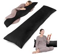 Totsy Baby Cuscino lungo per dormire sul fianco 145cm - supporto gravidanza ideale per il riposo notturno maternità e allattamento perfetto per letto e relax