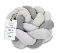 Totsy Baby Cuscino Mussola decorazione per bambini 200 cm - soffice cuscino decorativo camera dei bambini cuscino per bambini intrecciato Galassia