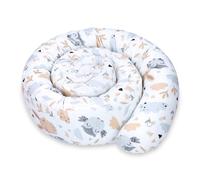 Totsy Baby Cuscino per dormire laterale Cuscino per il corpo 300 cm Cotone - cuscino per dormire lungo cuscino per collo cuscino per dormire sul lato Oeko-Tex Gufi