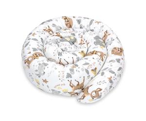 Totsy Baby Cuscino per dormire laterale e per il corpo 150 cm - Cotone Cuscino lungo Decorazione per cameretta bambina e bambino Oeko-Tex Cervo