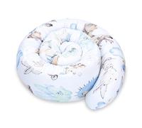 Totsy Baby Cuscino per dormire laterale e per il corpo 200 cm - Cotone Cuscino lungo Decorazione per cameretta bambina e bambino Oeko-Tex Riccio