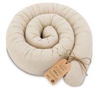 Totsy Baby Cuscino per dormire laterale e per il corpo 300 cm - Cotone Cuscino lungo Decorazione per cameretta bambina e bambino Oeko-Tex Beige chiaro