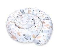 Totsy Baby Cuscino per dormire laterale e per il corpo 400 cm - Cotone Cuscino lungo Decorazione per cameretta bambina e bambino Oeko-Tex Gufi