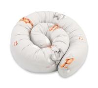Totsy Baby Cuscino per dormire sul fianco, cuscino per il corpo del serpente 400 cm Cotone - cuscino per dormire lungo cuscino per collo cuscino per dormire sul lato Oeko-Tex Orsacchiotti