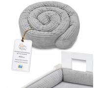 Totsy Baby Cuscino per dormire sul fianco, cuscino per il corpo del serpente 400 cm Lincoln - cuscino per dormire lungo cuscino per collo cuscino per dormire sul lato Grigio C