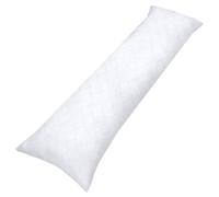 Totsy Baby Imbottitura per cuscino lungo per dormire sul fianco Imbottitura per cuscino - 40x200 cm - supporto gravidanza ideale per il riposo notturno perfetto per letto e relax Bianco