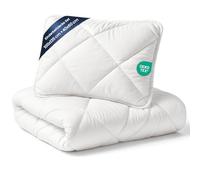 Piumone culla e lettino 100x135 cm - Trapunta in microfibra morbida e traspirante Ideale per neonati e bambini Adatto per lettino con sbarre e culla certificazione Oeko-Tex