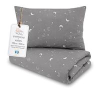 Totsy Baby Trapunta per bambino cotone 100x135 - piumono culla neonato set Imbottitura per piumone 100 x 135 cm con cuscino 40 x 60 cm per ragazzi e ragazze Oeko-Tex Monde
