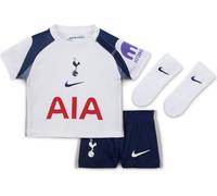 Tottenham Hotspur 2025/26 Stadium Home - Set di 3 magliette da calcio Nike Replica per neonati, colore: Bianco/Binary Blue/Light Iron Ore, HJ5641-101, 9-12