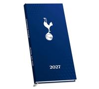 Tottenham Hotspur FC 2027 Slim Diary Official Licensed Football Club Diary, Week-to-View Layout, Compact Slim Format, Iconic Spurs Club Colours, Everyday Diary for Tottenham Fans