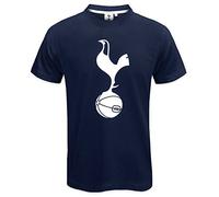Tottenham Hotspur FC, maglietta ufficiale da uomo con stemma, Uomo, Navy blue, L
