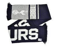 Tottenham Hotspur FC - Sciarpa ufficiale in Jacquard (Taglia unica) (Blu navy/Bianco)