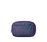 TOTTO - Astuccio Piccolo per la Scuola, Modello Eafit, Misure 12,5 x 20 x 8 cm, Scomparto Principale e Tasca Frontale con Cerniera, Pratico e Resistente, Colore Blu Navy e Grigio