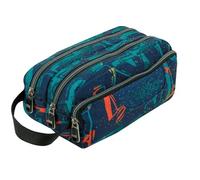 TOTTO Astuccio scolastico 3 cerniere shock, AC52ECO009-2326Z-8J4