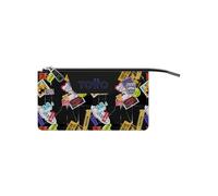 TOTTO - Astuccio scolastico, diversi modelli, grande astuccio con cerniera, a 2 o 3 scomparti, compatto e resistente, stampa multipla, Sticky, 22 x 11 x 3.5 cm, Astuccio scolastico