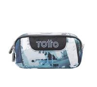 Totto Astuccio scolastico Due scomparti cartoline e cassette DIMENSIONI STANDARD, stampato, ESTÁNDAR, Scatole