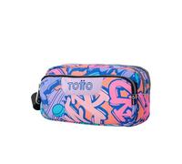 TOTTO Astuccio Scuola Broad Lilla Unisex-Adulto Lilla 60