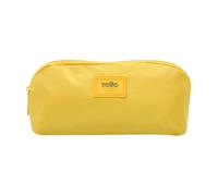 Totto - Astuccio Scuola Piccolo, Modello Trik 4, Astuccio Ragazzi, Dimensioni 23 x 11,5 x 5 cm, Uno Scomparto, Chiusura con Cerniera, Compatto, Resistente e Durevole, Colore Super Limone