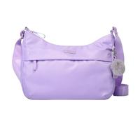 Totto - Borsa a Spalla da Donna, Modello Adelaide 1, Dimensioni 34 x 25 x 10 cm, Borsa Media e Compatta, 2 Scomparti, Tasche con Cerniera, Resistente e Funzionale, Colore Viola