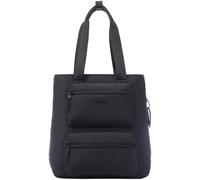 TOTTO - Borsa Tote da Donna, Modello Megumi L, Scomparto con Tasca PC 15,4", Tracolla Regolabile e Removibile, Tasca Interna con Cerniera, Portachiavi, Tracolla Valigia, Colore Nero