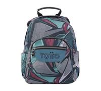 Totto Ma04eco003-2226j-4y7, Zaino Unisex-Bambini e Ragazzi, Stampato, S