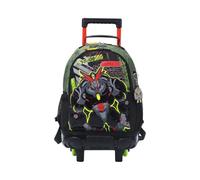 Totto Mj03agn005-2410-5d7m, Zainetto Unisex-Bambini e Ragazzi, Verde, M