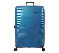 Totto - Valigia rigida - Traveller - Valigia grande - Poseidon - Colore blu - Sistema espandibile - Sistema TSA - Fodera in poliestere