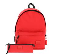 Totto - Zaino + Custodia Kalex - Per una perfetta organizzazione - Colore rosso