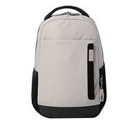 Totto - Zaino da Ufficio, Modello Deleg, per Laptop e Tablet 14 pollici, 4 Scomparti, 2 Tasche per Bottiglia, Tasca Segreta, Cinghia per Appendere alla Valigia, Schienale ergonomico, Colore Marrone