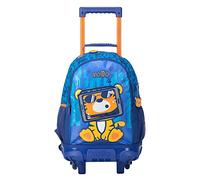 TOTTO Zaino scolastico con ruote piccola tigre e schermo - Little Avatar PICCOLE DIMENSIONI