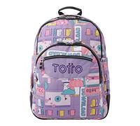 Totto Zaino unisex per ragazzi Crayoles