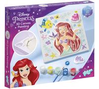 Totum 44371 Disney Princess Ariel Canvas Plaster Painting Creative Art Project,