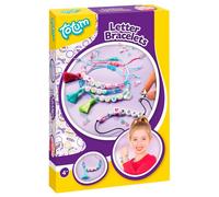 Totum Kit di Gioielli Crea i Tuoi Braccialetti con le Lettere Colore