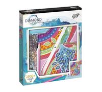Totum 079762 Peacock Diamond Painting Craft Set Notebook Colourful
