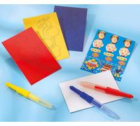 Totum- Fireman Kit Creativo-Sam Il Pompiere-Spraypens-Pennarelli da soffiare, Mu