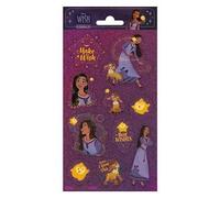 Totum foglio adesivo Disney Wish adesivi laser per bambini