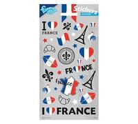 Totum foglio adesivo francia - adesivi creativi per bambini