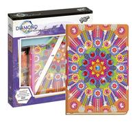 Totum 079724 Mandala/Kaleidoscope Diamond Painting Craft Set Notebook Colourful