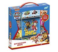 Totum-720220 Personaggi Paw Patrol Sticker Box con più di 500 Adesivi-per Scrapbooking e bricolage con Diversi Motivi dei Tuoi Eroi Preferiti incl. Libretto di Disegni, Cartone Animato, Colore, 720220