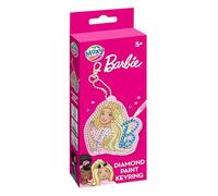 Totum Products Barbie Diamond Painting Kit portachiavi fai da te e artigianato, rosa, S, Disney Frozen, Rosa, s, Disney Frozen