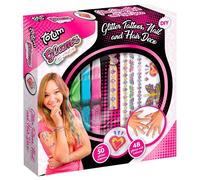 Totum Set Creativo Unghie Tatuaggio E Capelli Glamz 25x25 Cm