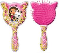Totum spazzola per capelli Gabby's Dollhouse con orecchie di gatto e glitter