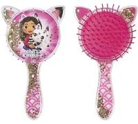 Totum spazzola per capelli Gabby's Dollhouse con orecchie di gatto e glitter