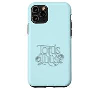 Totus Tuus Floral Catholic Marian Design Cattolico Latino Custodia per iPhone 11 Pro