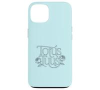 Totus Tuus Floral Catholic Marian Design Cattolico Latino Custodia per iPhone 13