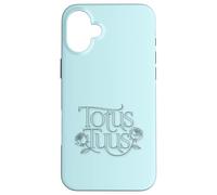 Totus Tuus Floral Catholic Marian Design Cattolico Latino Custodia per iPhone 16 Plus