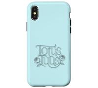 Totus Tuus Floral Catholic Marian Design Cattolico Latino Custodia per iPhone X/XS